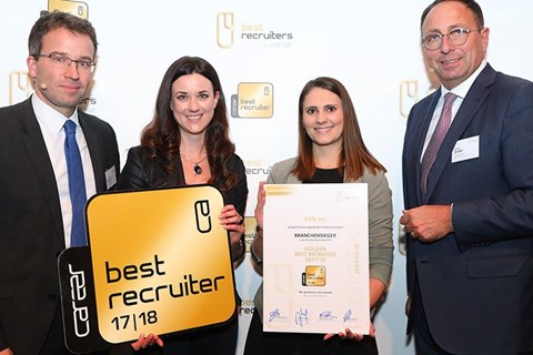KTM AG bei CAREER‘S BEST RECRUITERS 2017/2018