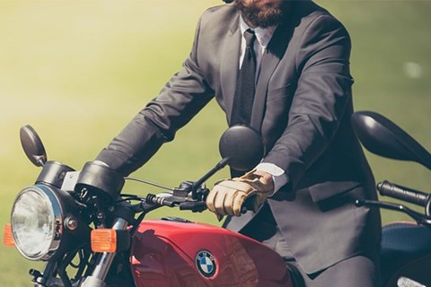 Motorrad als Dienstfahrzeug