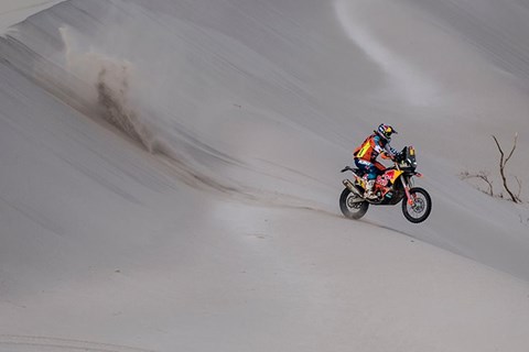"Dakar" - Matthias Walkner behauptet seine Gesamtführung