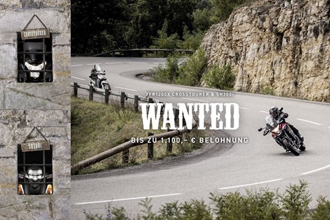 Honda Wanted Modelle 2018 - Crosstourer und SH300i