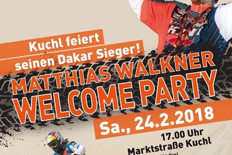 Dakar-Sieger-Feier am 24. Februar 2018