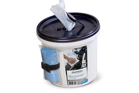 Screen!x Waschtücher mit Aktivsauerstoff! 