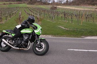 Test der neuen Kawasaki Z900RS Cafe Test der neuen Kawasaki Z900RS Cafe