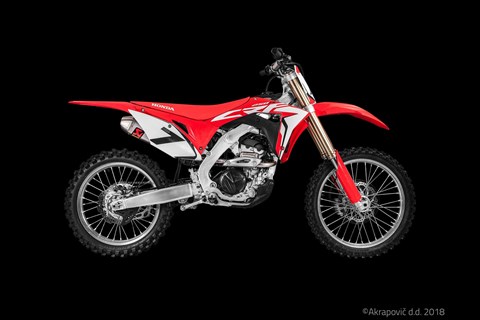 Akrapovic für die Honda CRF250R 2018 Akrapovic für die Honda CRF250R 2018