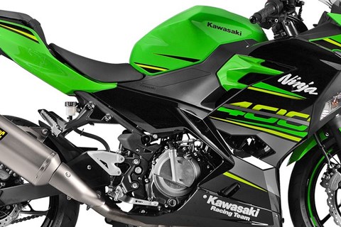 Akrapovič Auspuffanlage für die Kawasaki Ninja 400 
