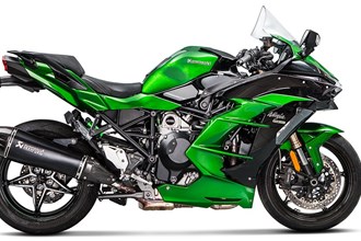 Akrapovič Auspuffanlage für die Kawasaki Ninja H2 SX Akrapovič Auspuffanlage für die Kawasaki Ninja H2 SX