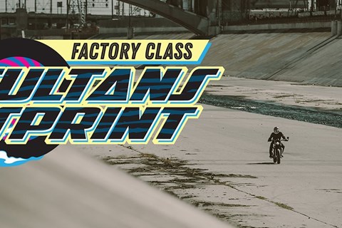 Indian startet mit FTR1200 Custom beim Sultans of Sprint