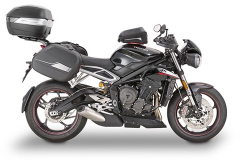 GIVI macht die gute Triumph Street Triple 765 noch besser