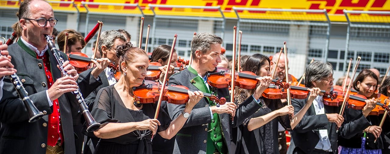 Grazer Philharmoniker als kulturelles Highlight des Österreich-GP