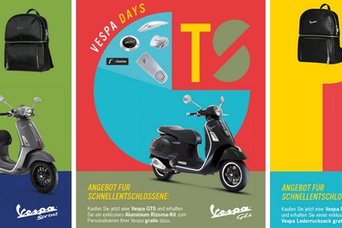 Die VESPA DAYS sind lanciert!