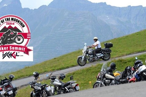 Das Bikertreffen in Ischgl am 22. Juli 2018