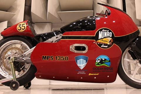 Indian und Lee Munro planen Geschwindigkeitsrekord