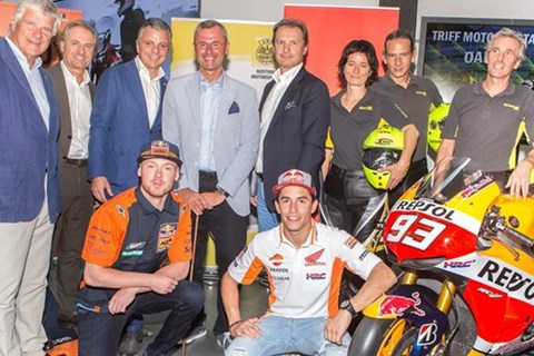 MotoGP-Fahrer präsentierten Verkehrssicherheits-Kampagne