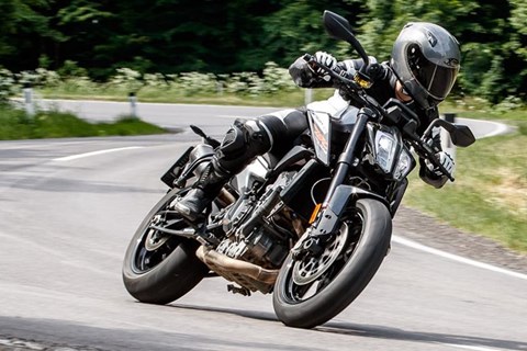 KTM 790 Duke Touring in den Alpen 2018