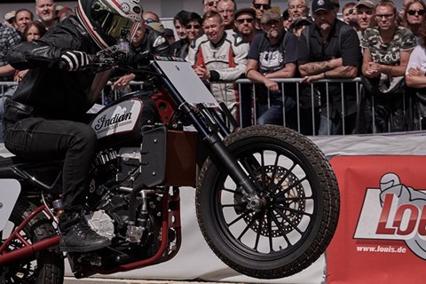Indian Motorcycle und Star-Designern beim Glemseck 101