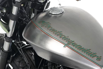 Ottocentocinquantatré - 853 cm³ in der Custom Moto Guzzi Bobber Ottocentocinquantatré - 853 cm³ in der Custom Moto Guzzi Bobber