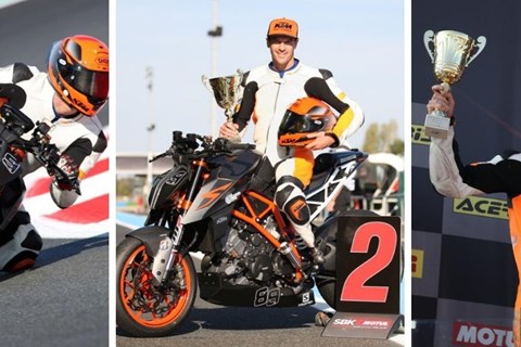 Platz 2 für Matthias Lanzinger beim Int. Bridgestone Handy Race