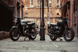 Triumph Bonneville T120 Ace und Diamond 2019 Triumph Bonneville T120 Ace und Diamond 2019