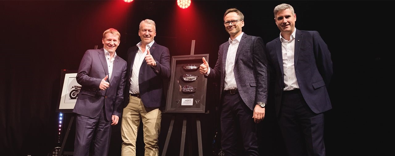 Auszeichnungen für TRIUMPH Händler