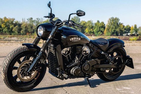 Indian Scout Bobber Umbau von Wunderkind-Custom