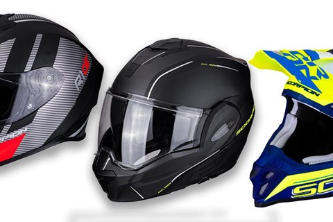 Scorpion präsentiert für 2019 drei komplett neue Helme