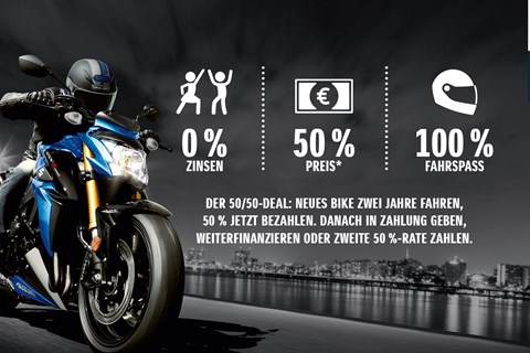 Suzuki 50/50 Finanzierungs Angebot 