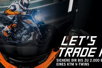 KTM - Let's Trade Keys Aktion