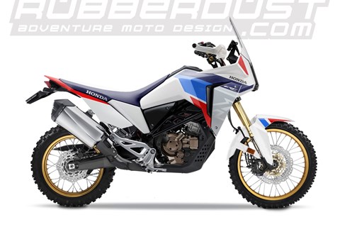 Honda CRF1000L Africa Twin im Rubberdust Design