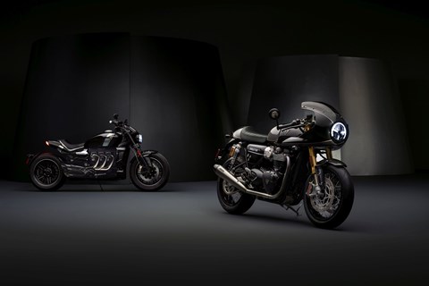 Neue Triumph Rocket und Thruxton TFC 2019! Neue Triumph Rocket und Thruxton TFC 2019!