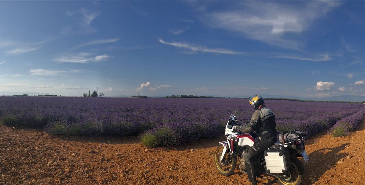 Die Lila Laune: Mit dem Motorrad in den Süden Frankreichs