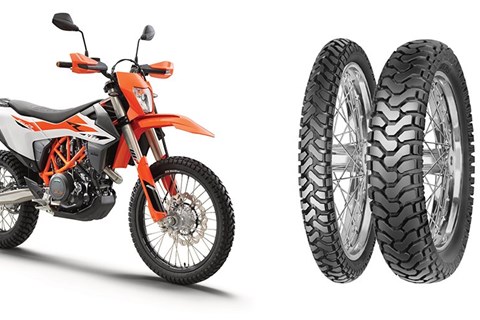 Mitas E-07 als Serienbereifung auf der KTM 690 Enduro R