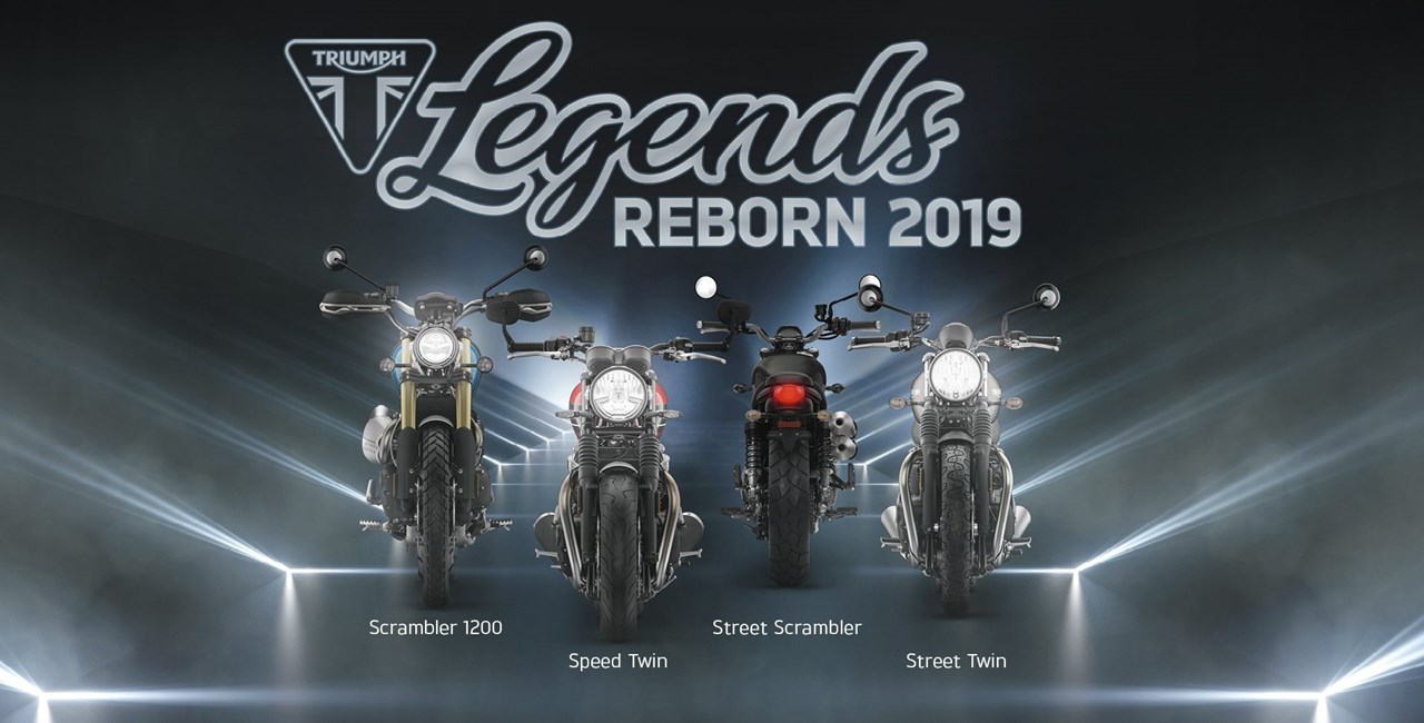 Triumph Legends Reborn 2019 Probefahrten