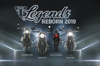Triumph Legends Reborn 2019 Probefahrten Triumph Legends Reborn 2019 Probefahrten