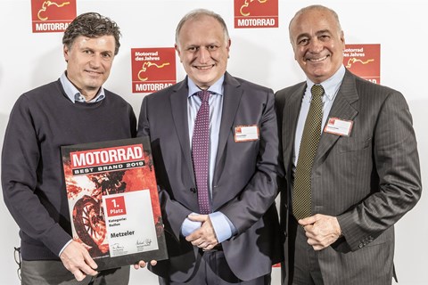 METZELER gewinnt 2019 erneut die Motorrad „Best Brand“-Leserwahl