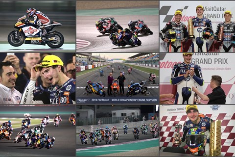 Neue Moto2-Rekorde mit TRIUMPH-Power