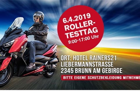 Yamaha Rainer Rollertesttag am 6.4.2019