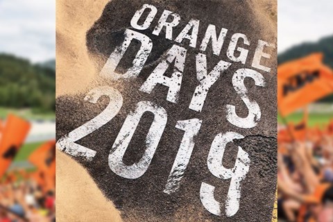 KTM ORANGE DAY am 6. April 2019