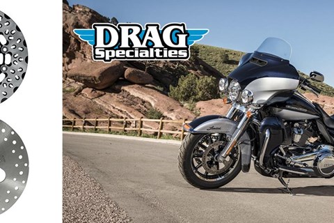 Drag Specialties Performance-Bremsscheiben für Harley-Davidson