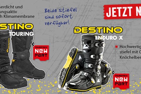 Touratech DESTINO Touring und DESTINO EnduroX