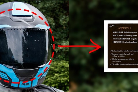 Screenix VISIERKLAR Reinigungstuch - MUST HAVE!