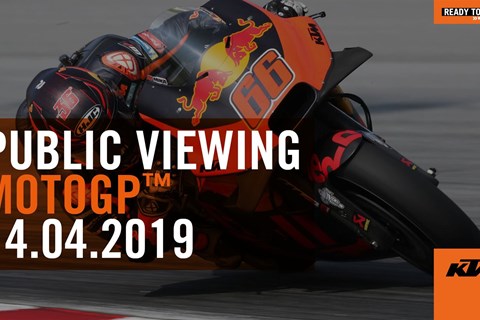 KTM MOTOGP Public Viewing in München 2019