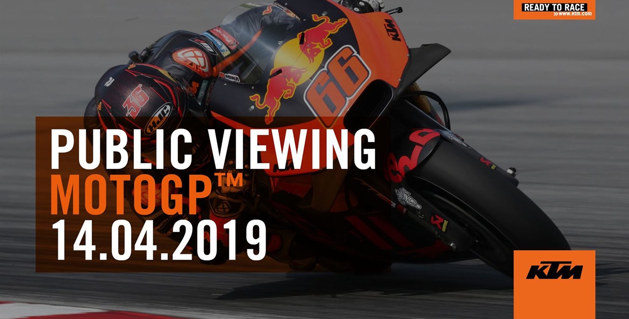 KTM MOTOGP Public Viewing in München 2019