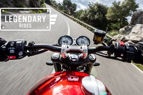 Triumph „Legendary Rides Challenge“