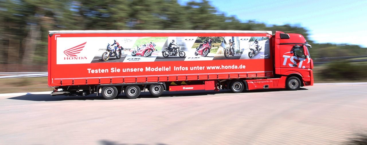 Honda Testride-Truck auf Deutschland-Tour 2019