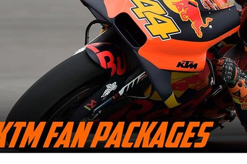 KTM FAN PACKAGE 2019: Die Ultimative MOTOGP™-Erfahrung in ORANGE