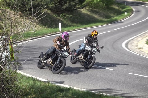 Husqvarna Svartpilen 701 vs. Vitpilen 701 2019 Husqvarna Svartpilen 701 vs. Vitpilen 701 2019