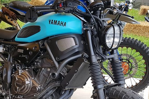 Yamaha YARD XSR 700@ The Reunion