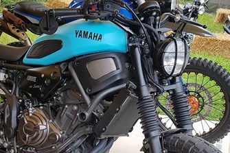 Yamaha YARD XSR 700@ The Reunion Yamaha YARD XSR 700@ The Reunion