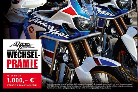 Honda Africa Twin Wechselprämie