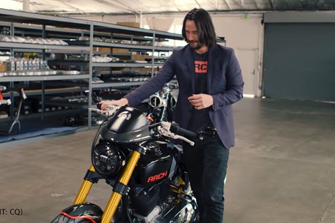 Keanu Reeves und Arch Motorcycles